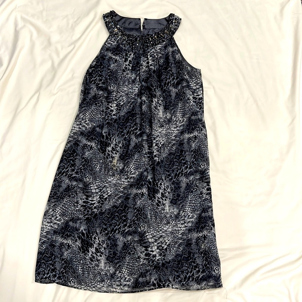 Animal print dress